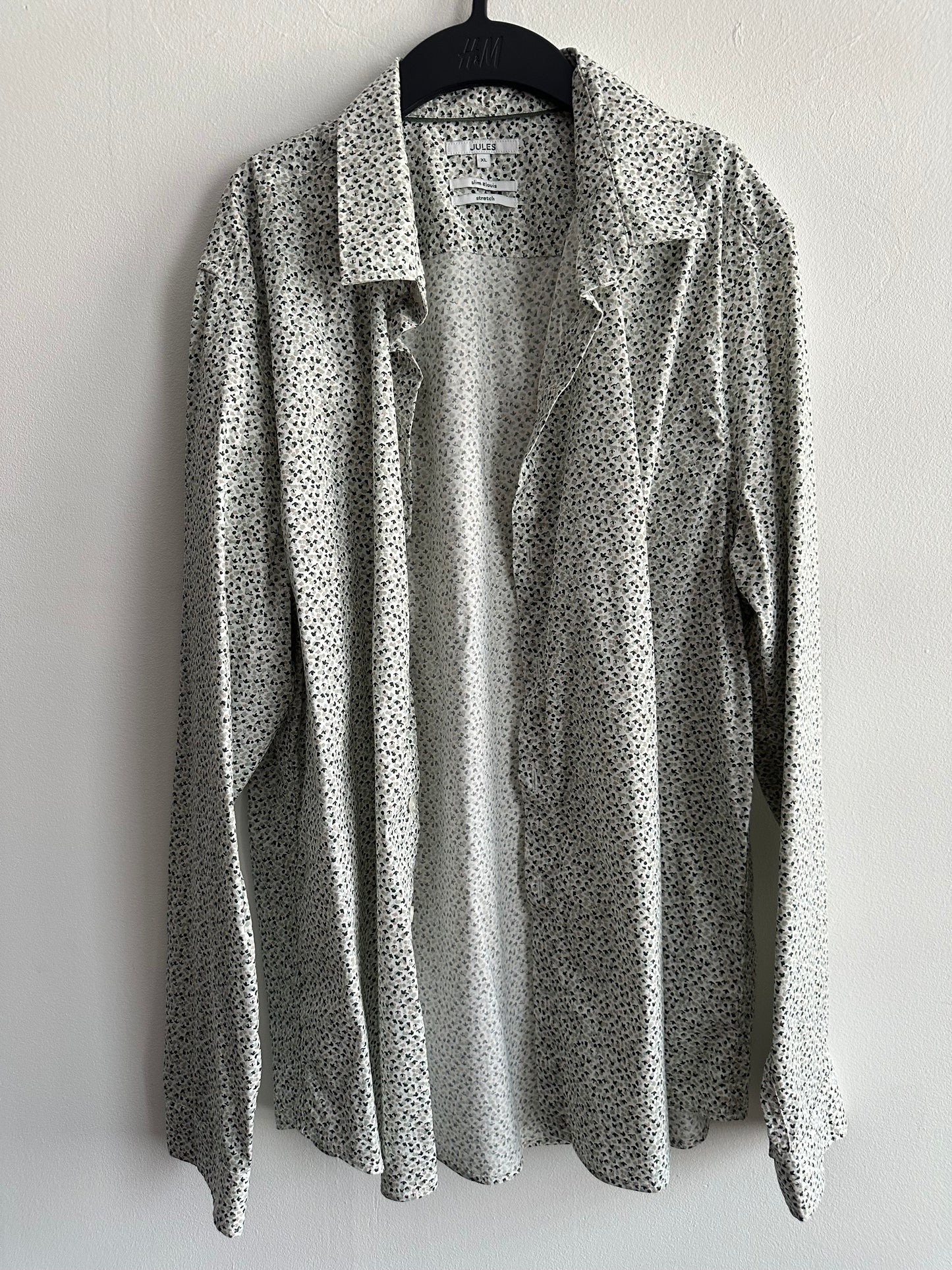 Chemise regular imprimé coton
