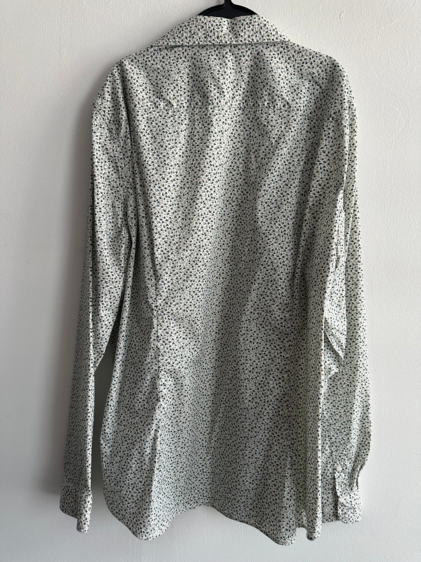 Chemise regular imprimé coton