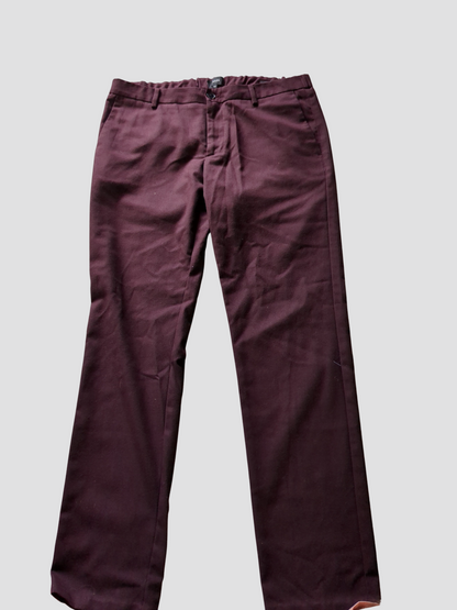 Beau pantalon bordeau