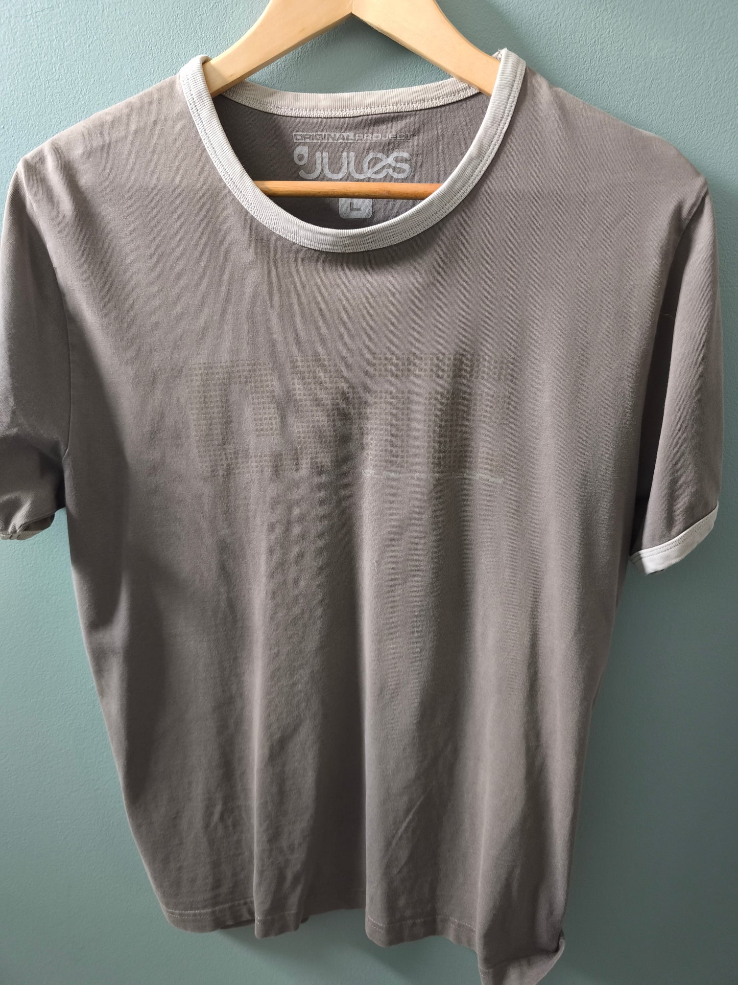 Tee shirt gris marron