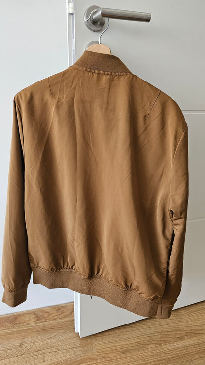 Blouson col teddy bomber