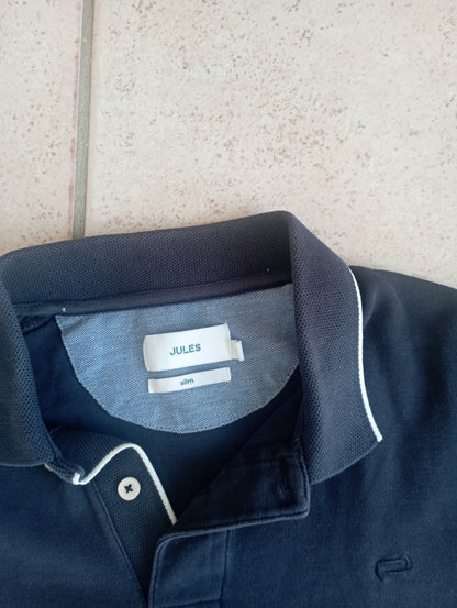 Polo homme marine