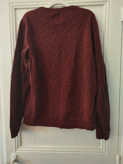 Pull bordeaux, Jules Keep cool & Playful. 33% polyester 67% coton