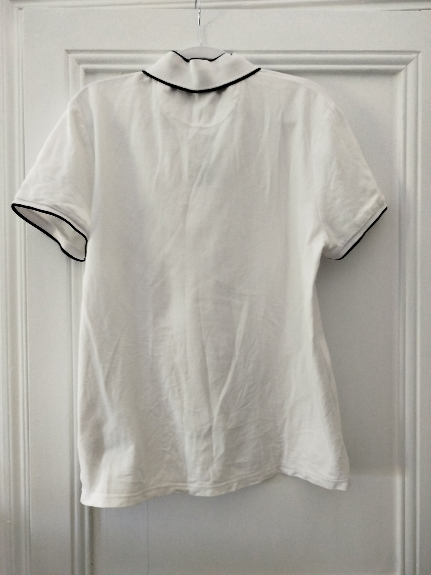 Polo blanc 100% coton
