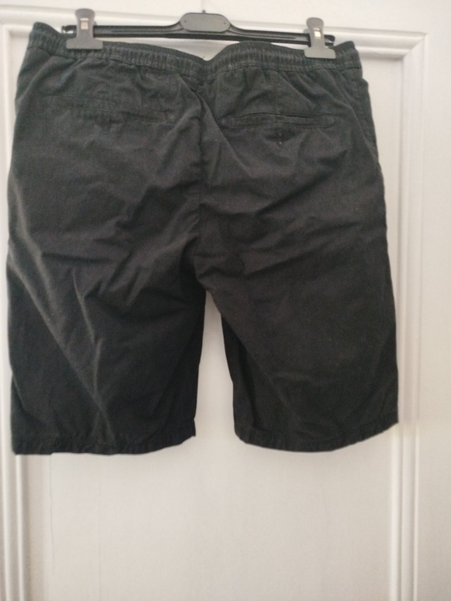 Short noir 100% coton