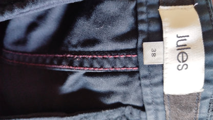 Pantalon skinny bleu foncé 98% coton 2% elasthane