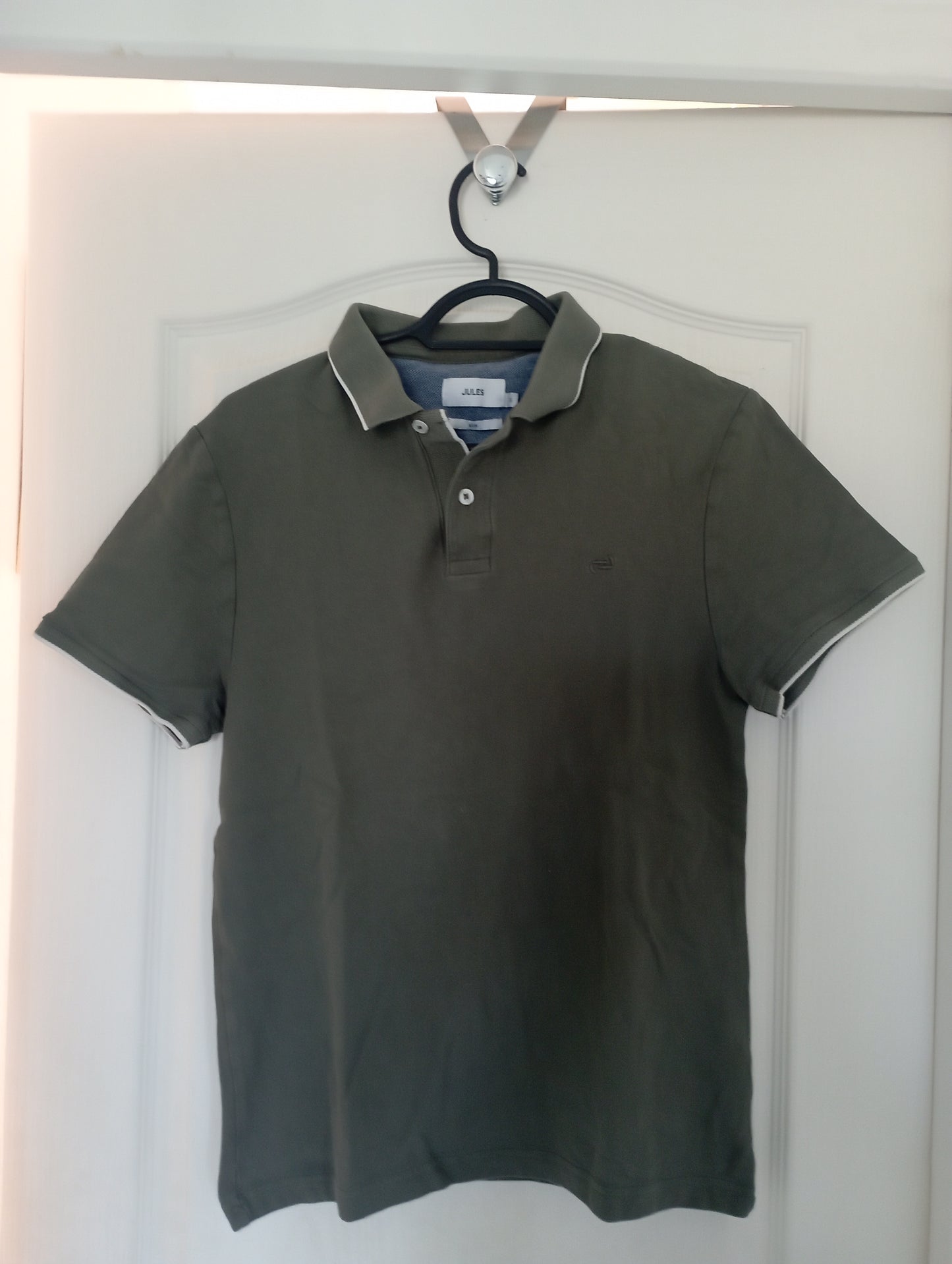 Polo manches courtes uni coton piqué