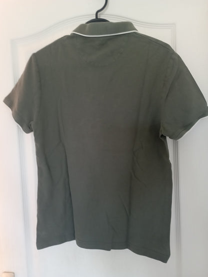 Polo manches courtes uni coton piqué