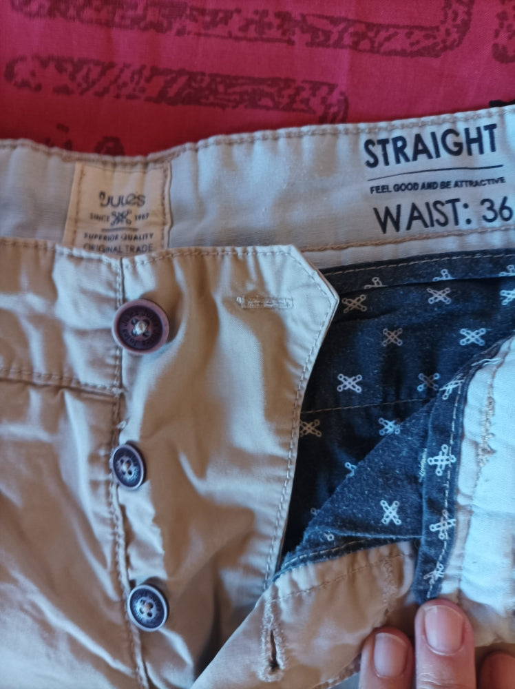 BERMUDA STRAIGHT BEIGE