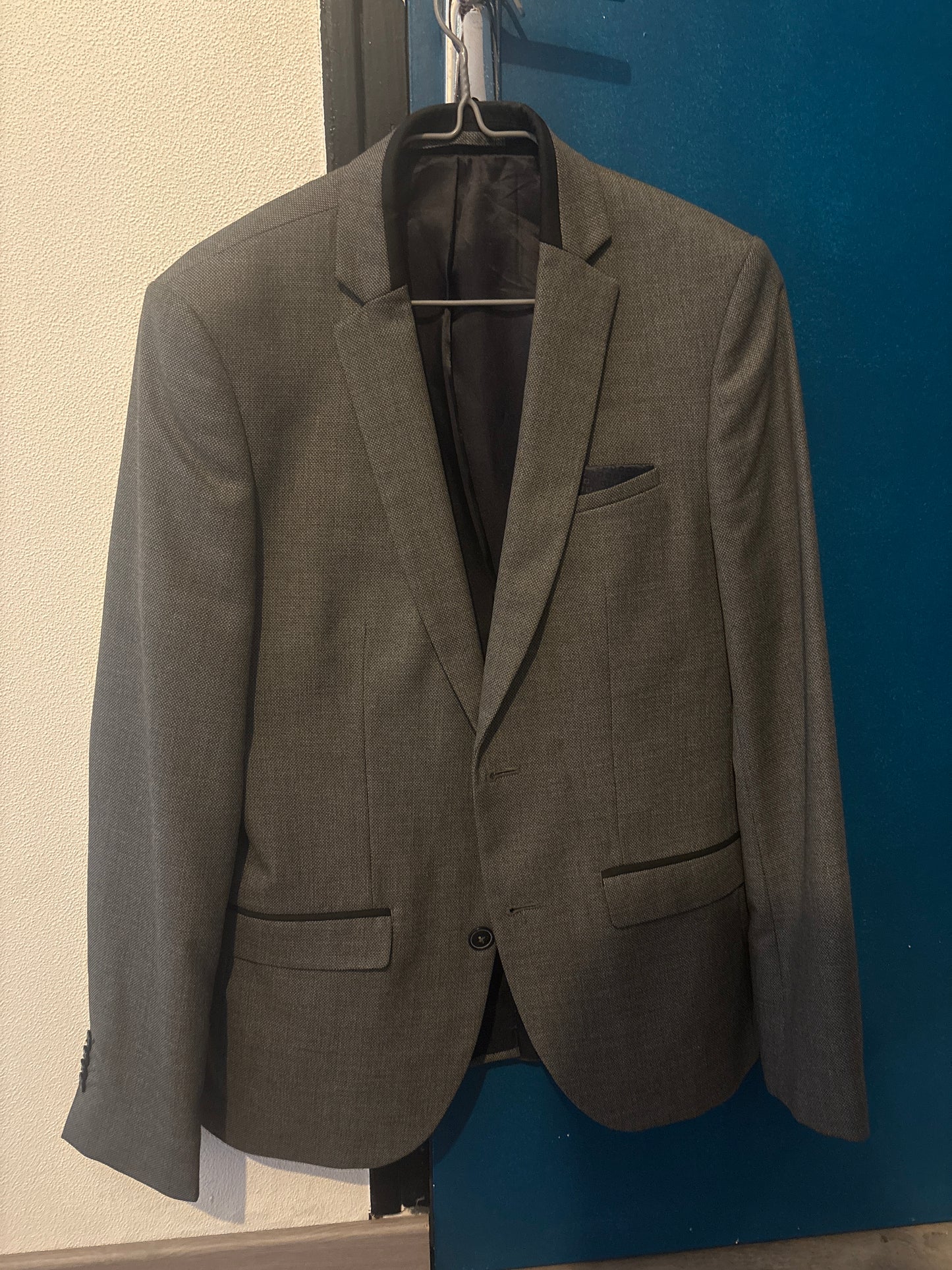 Veste de costume matière reliefée