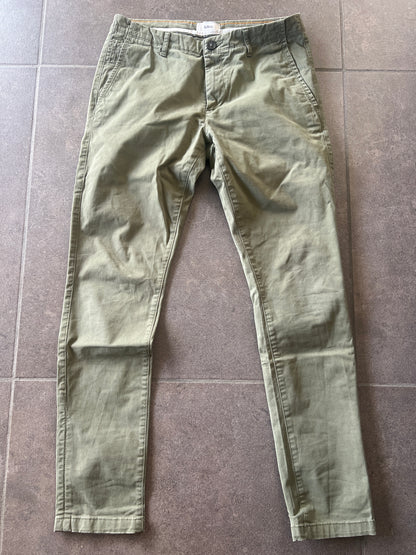 Pantalon slim Sasha kaki