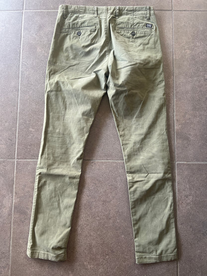 Pantalon slim Sasha kaki