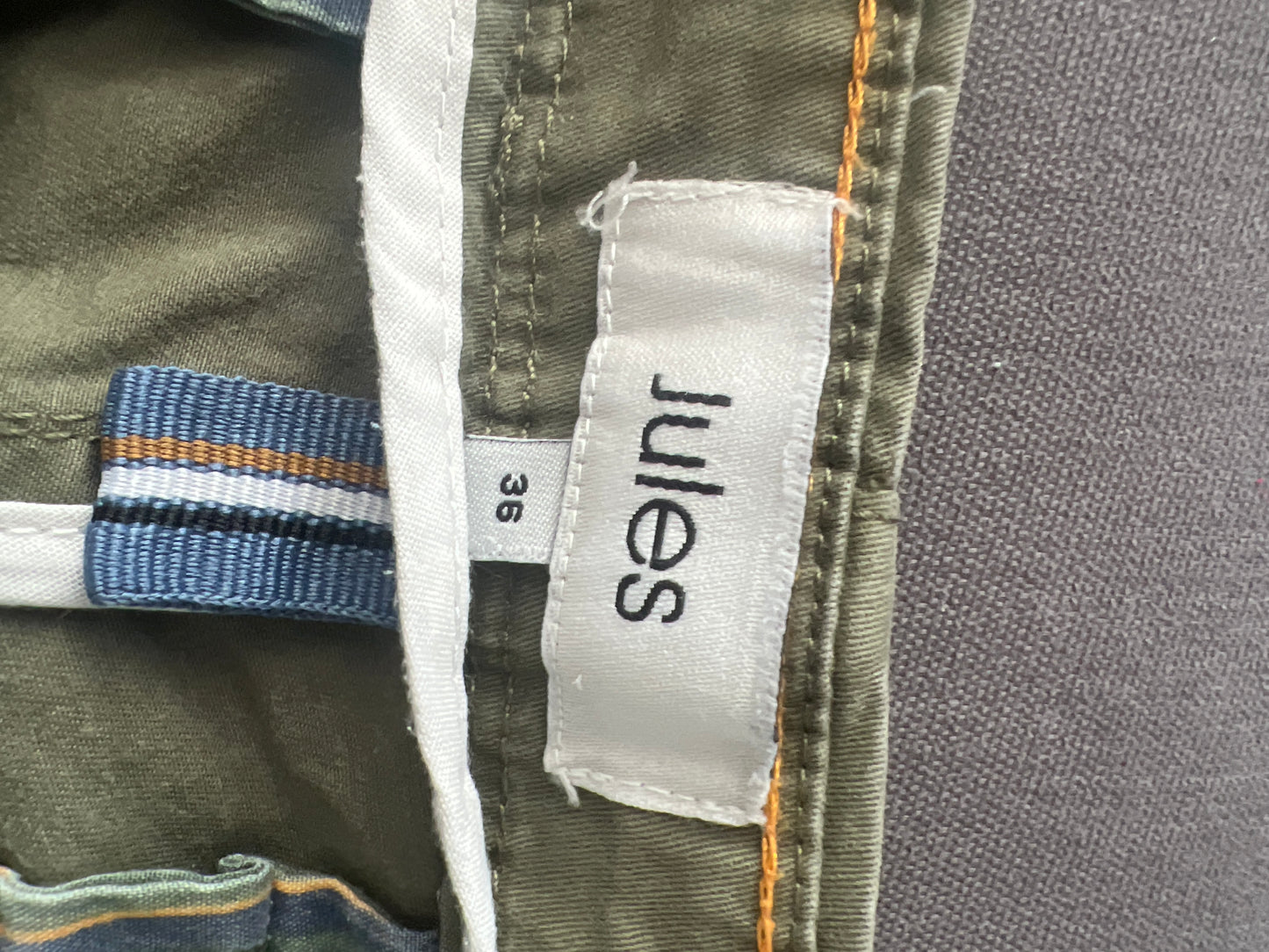 Pantalon slim Sasha kaki