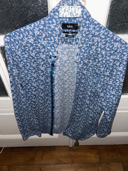 Chemise  en popeline stretch coupe ajust