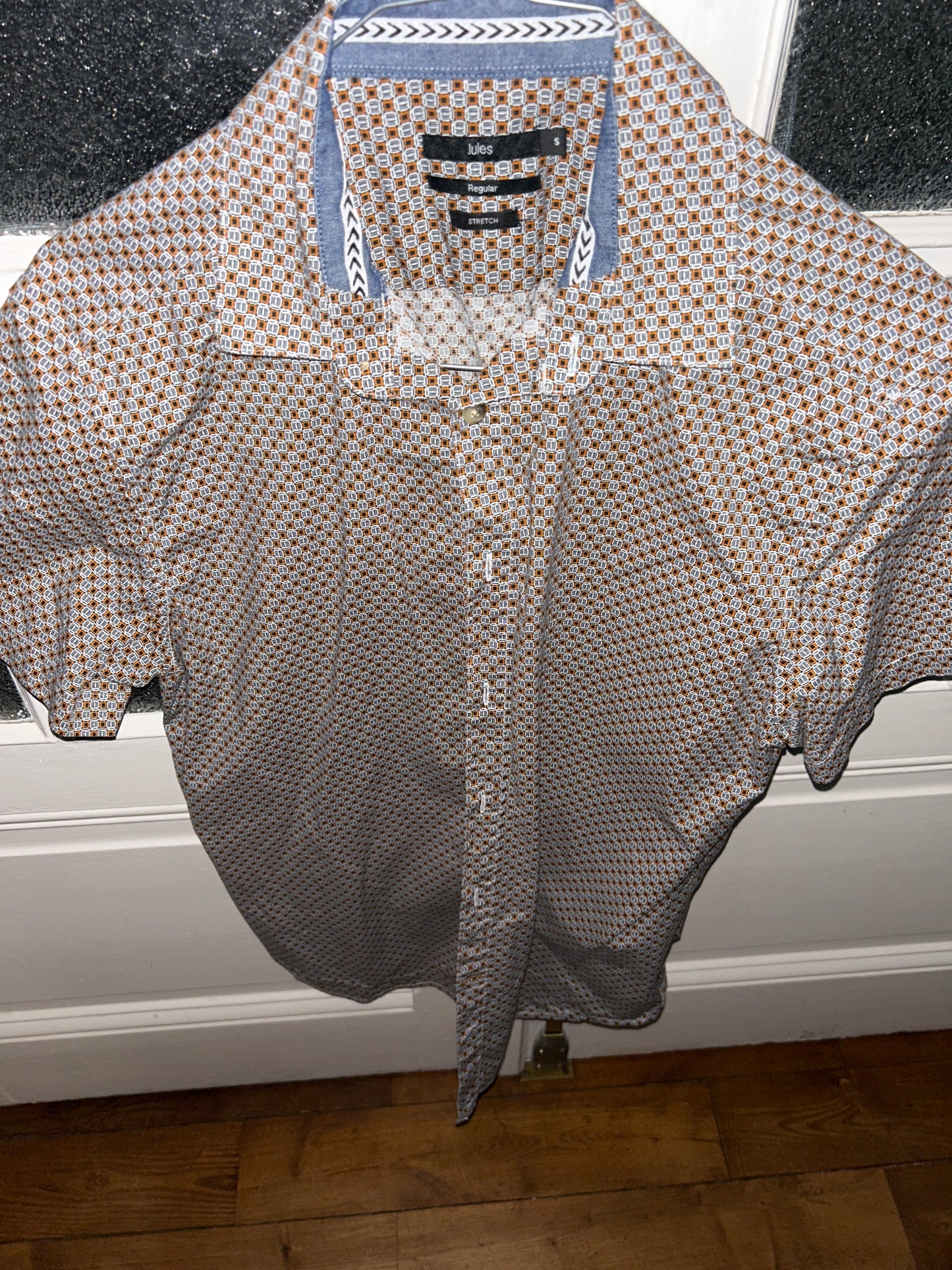 Chemise manches courtes regular imprimée