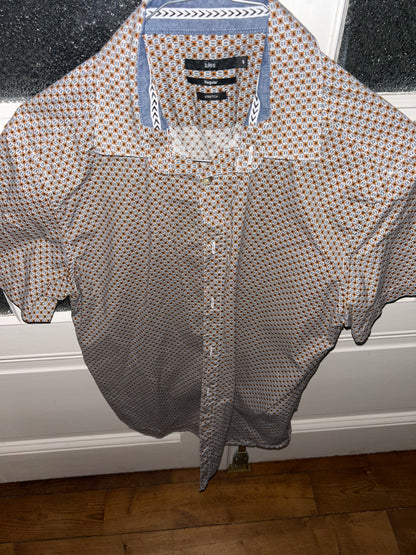 Chemise manches courtes regular imprimée