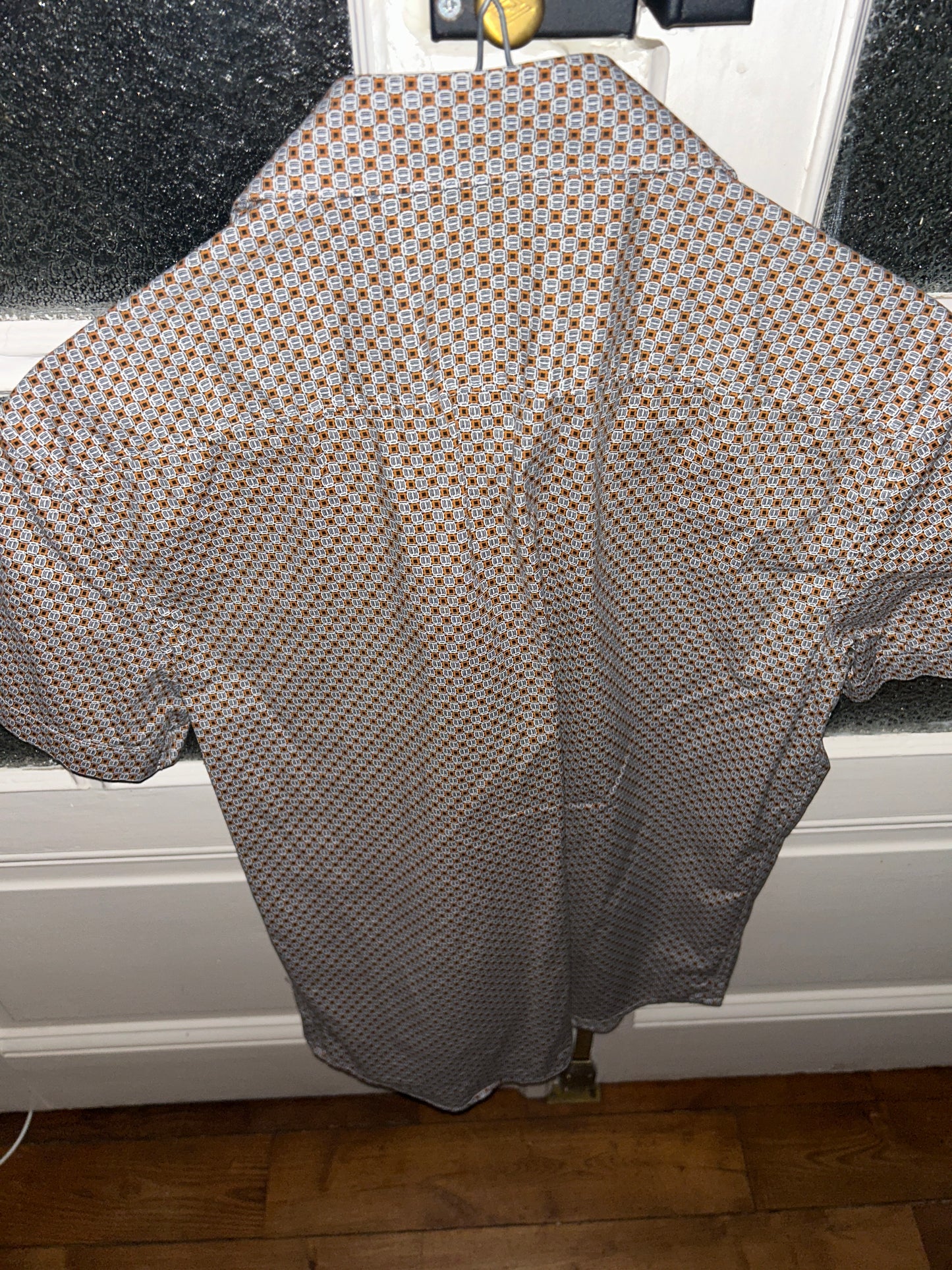 Chemise manches courtes regular imprimée