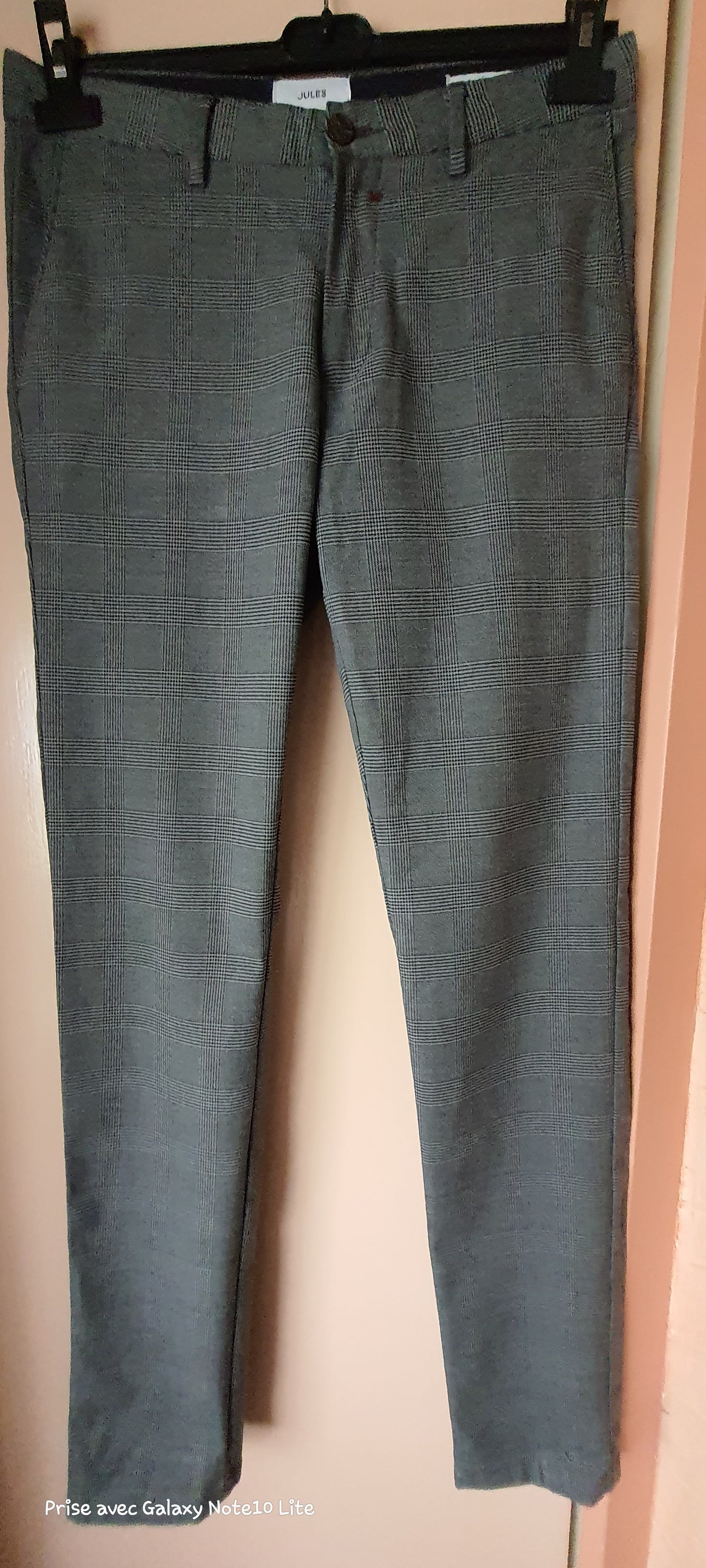 Pantalon à carreaux