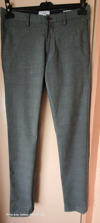 Pantalon à carreaux