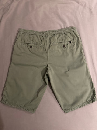 Bermuda chino uni taille élastiquée