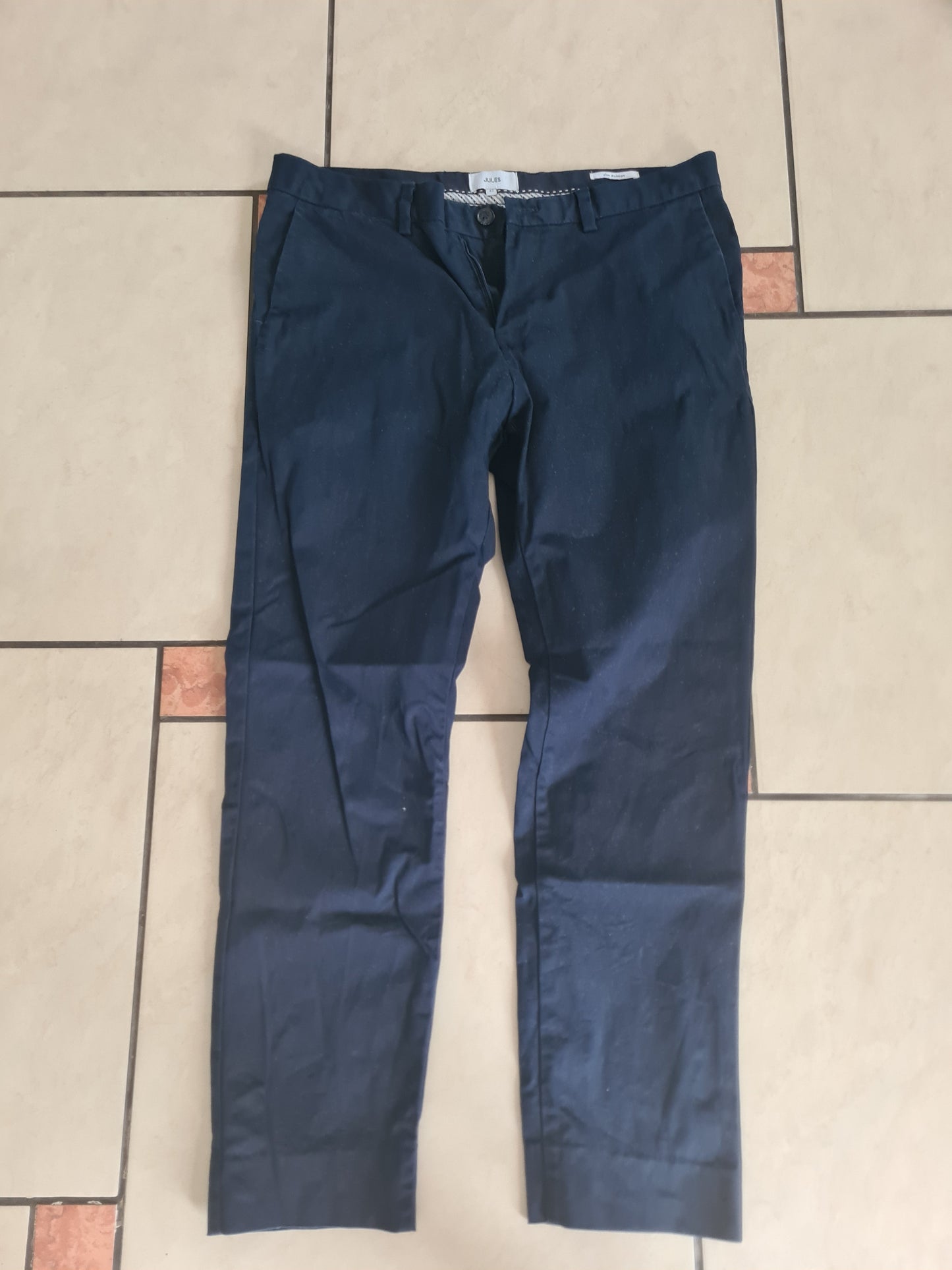 Pantalon costume bleu