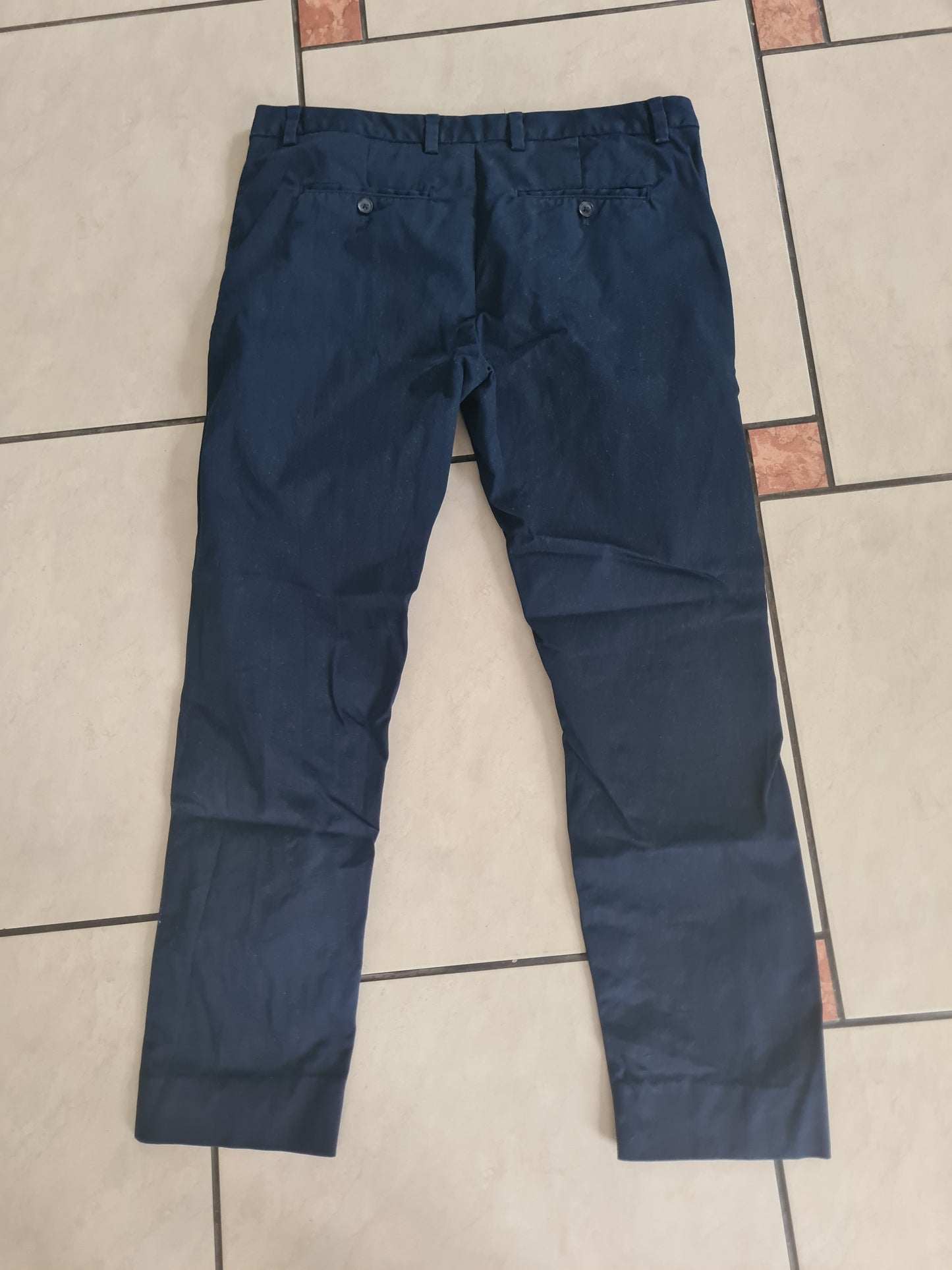 Pantalon costume bleu