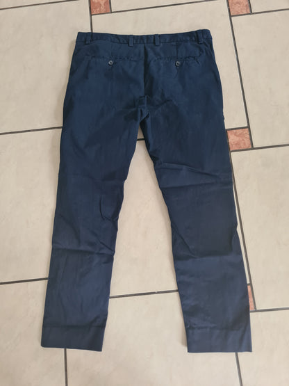 Pantalon costume bleu