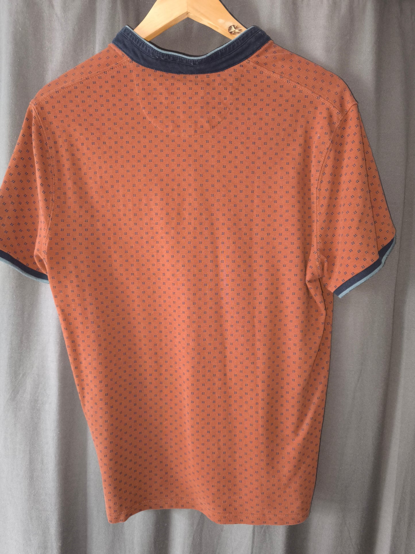 Polo manche courte imprimé col officier