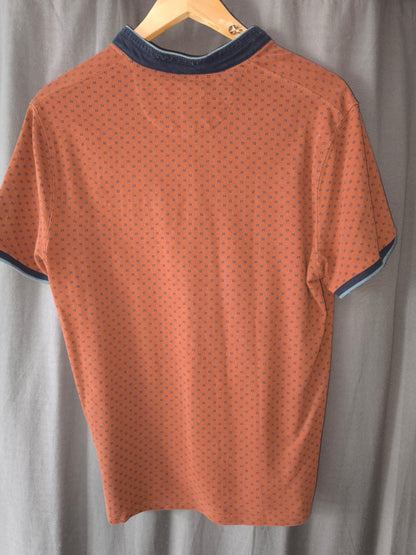 Polo manche courte imprimé col officier