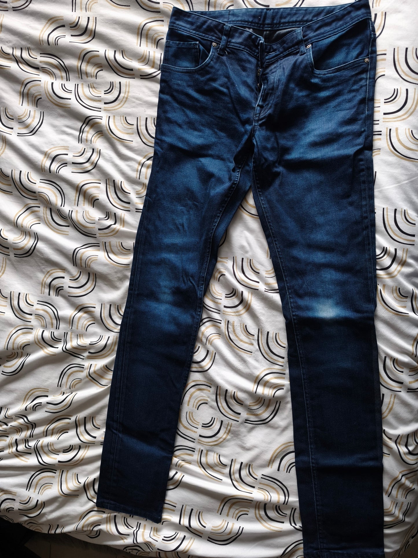 Jean slim brossé 4 longueurs