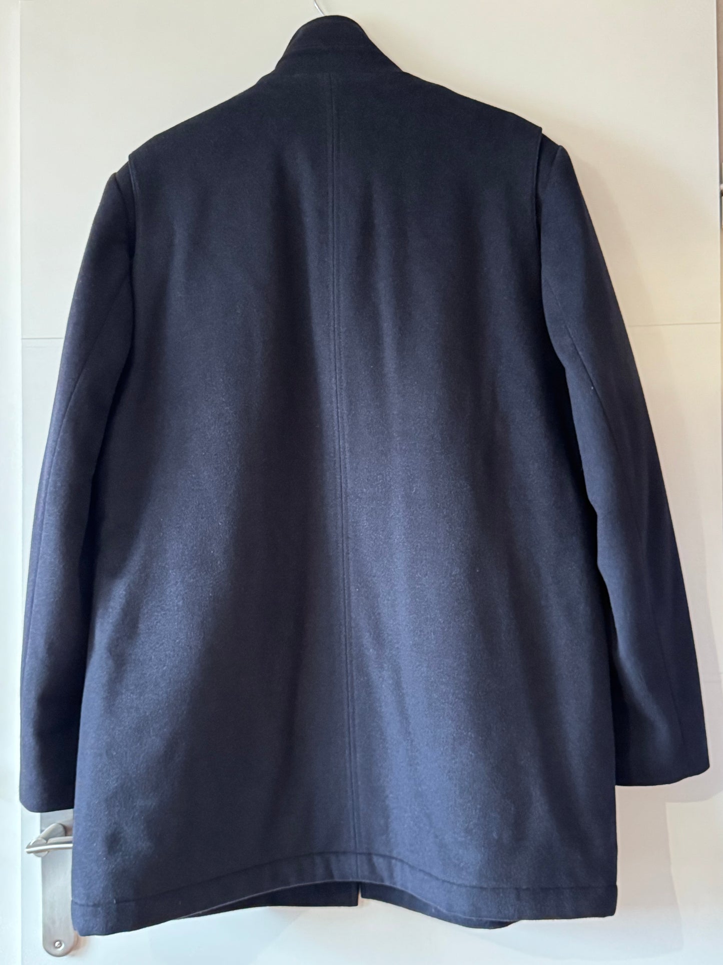 Manteau homme long fermeture double