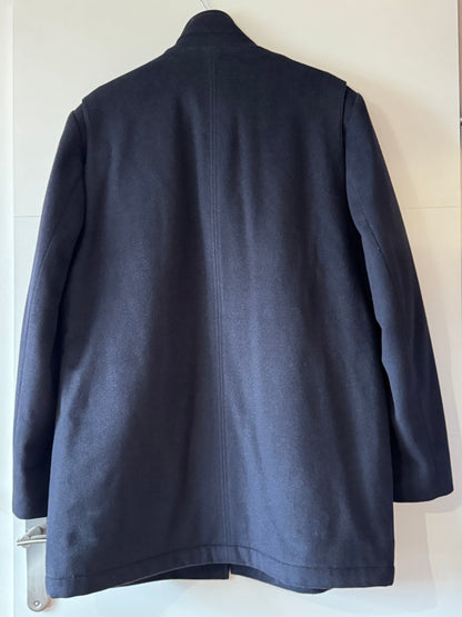Manteau homme long fermeture double