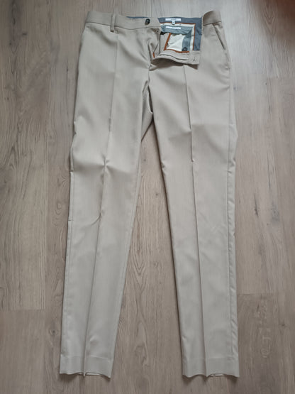 Pantalon de costume slim uni