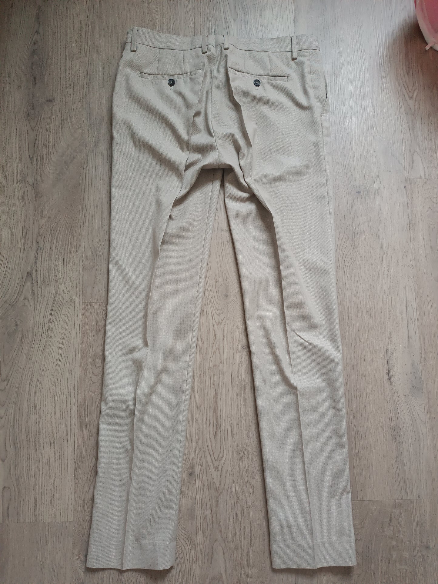 Pantalon de costume slim uni