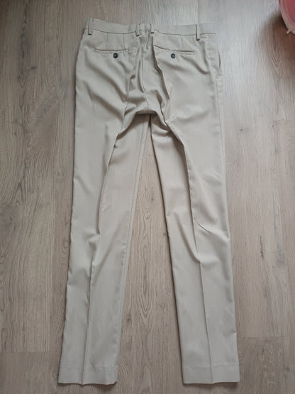 Pantalon de costume slim uni