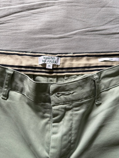 Pantalon chino slim "le parfait by JULES" - Kaki Moyen