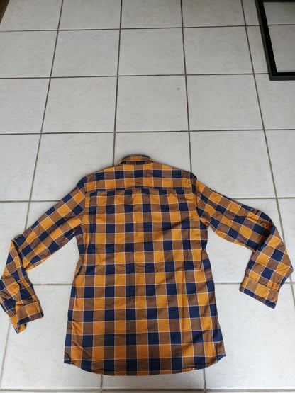 Chemise slim à carreaux