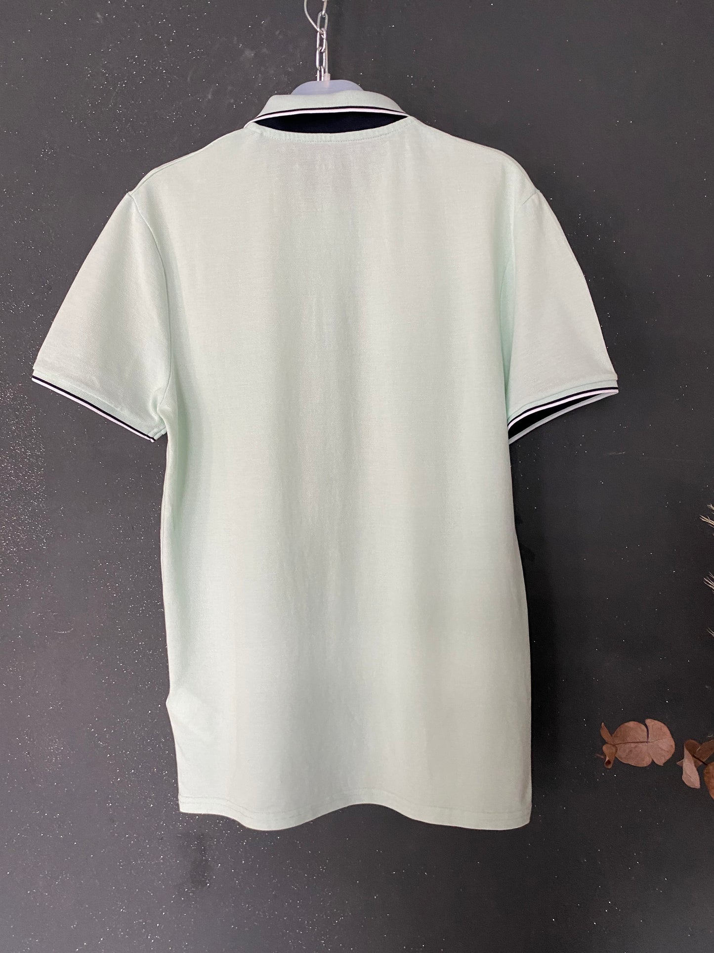 Polo manches courtes en piqué de coton