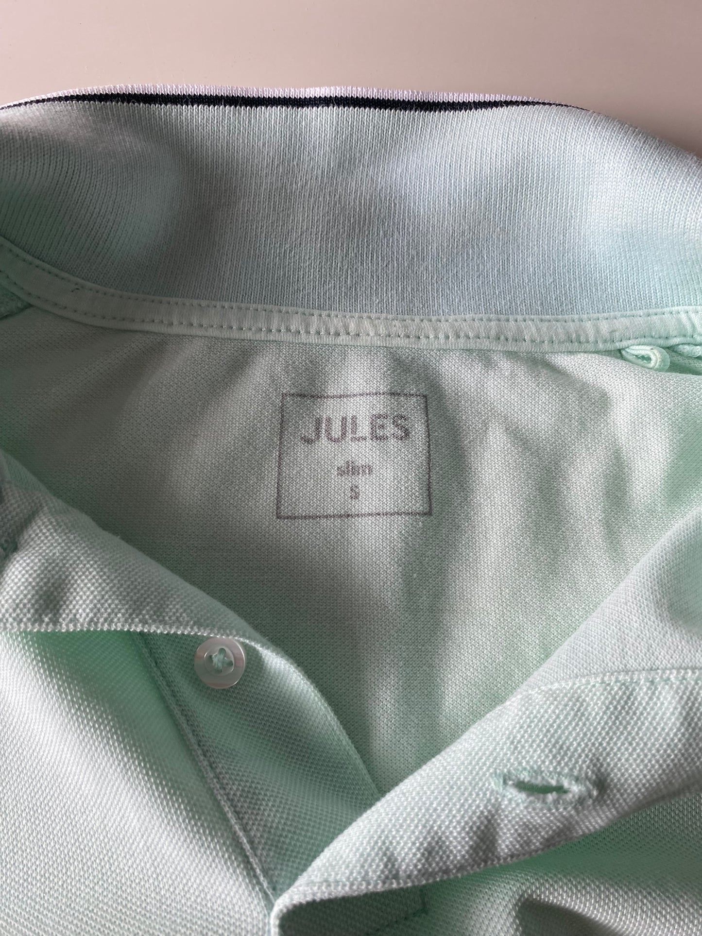 Polo manches courtes en piqué de coton