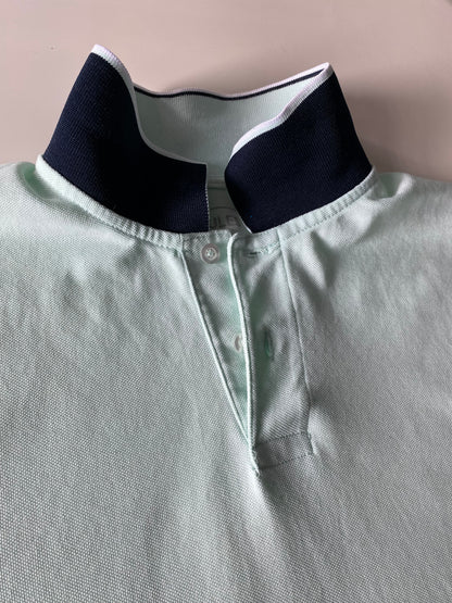 Polo manches courtes en piqué de coton