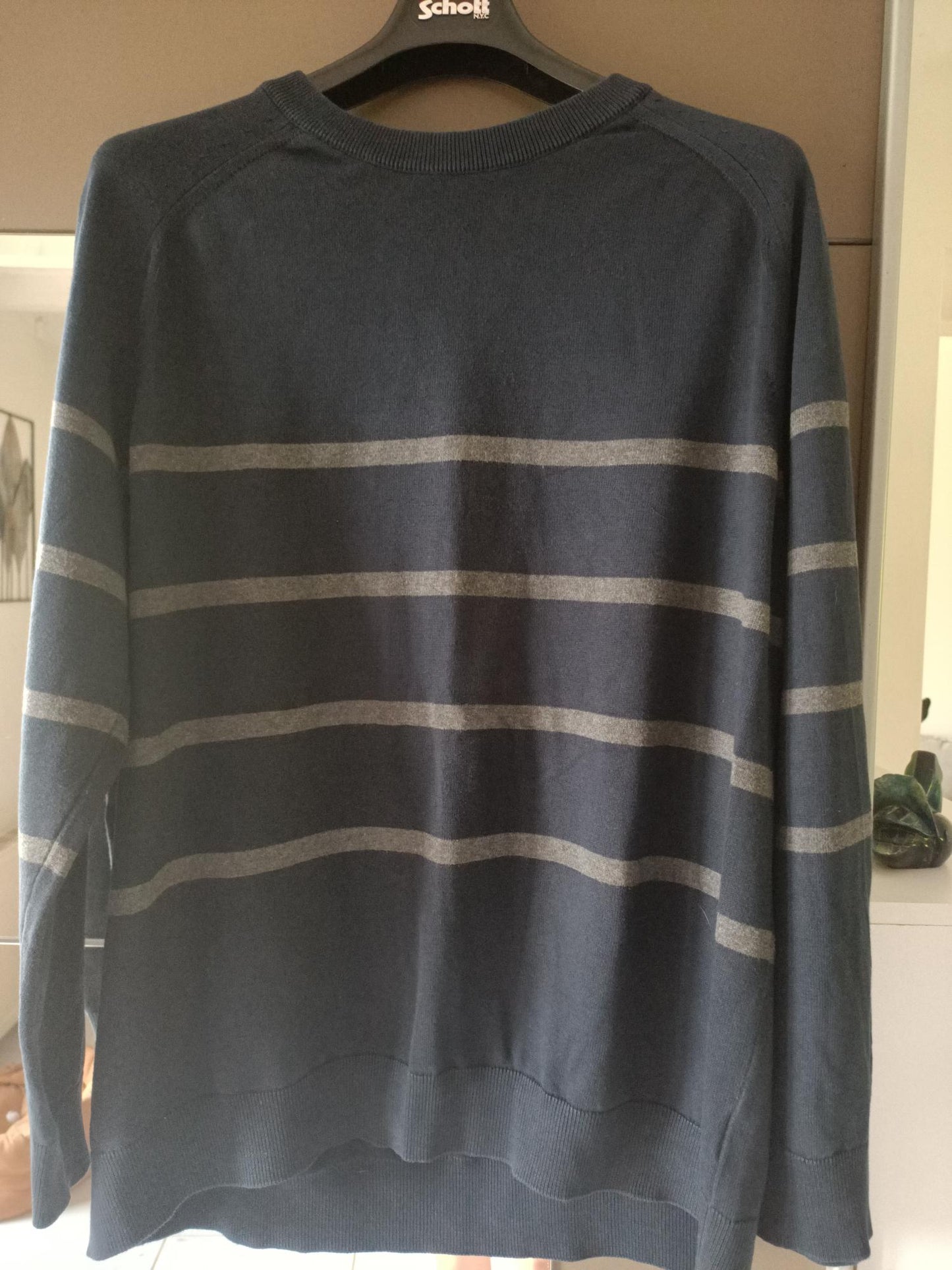pull marine rayé
