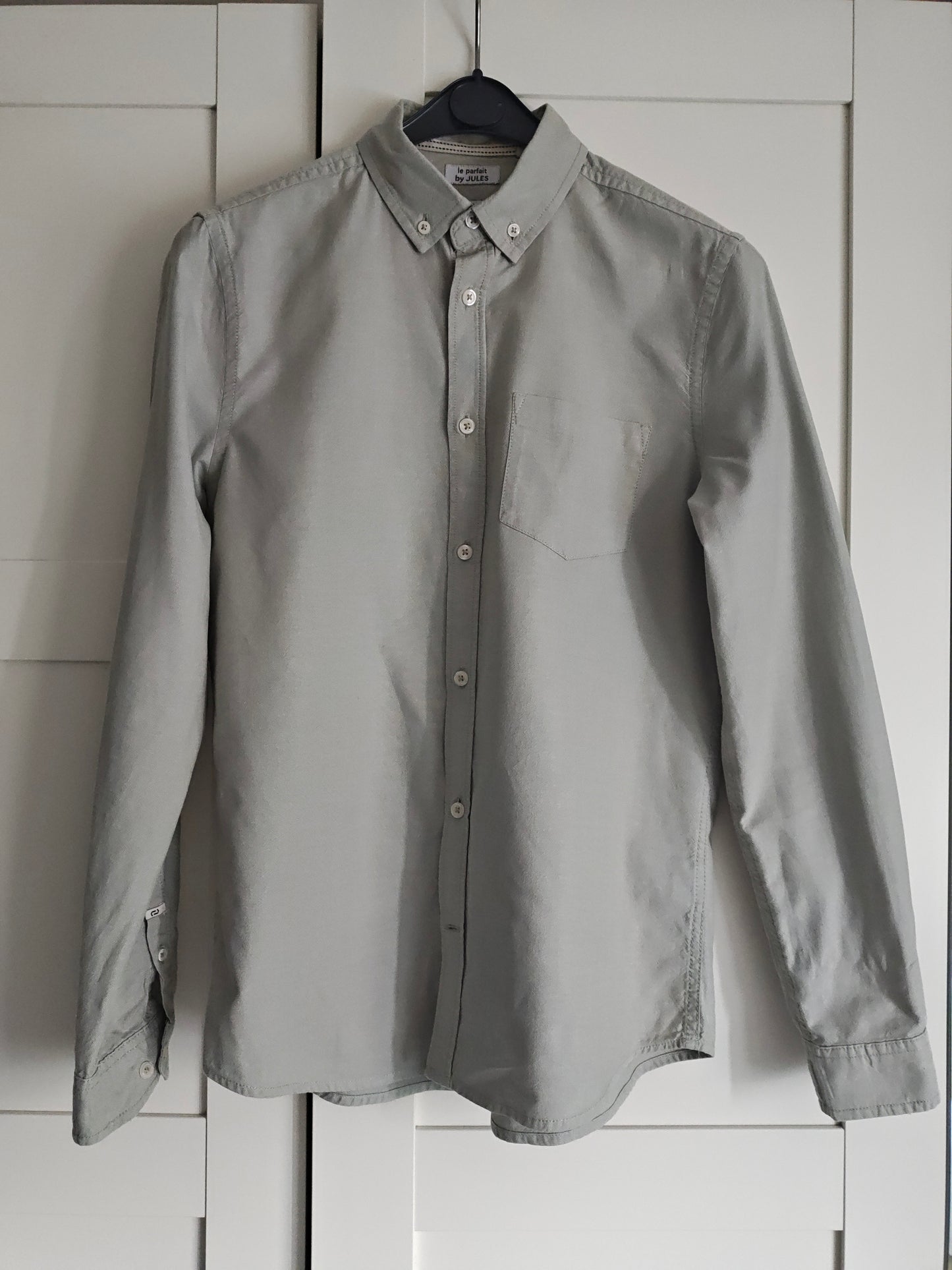 Chemise oxford verte
