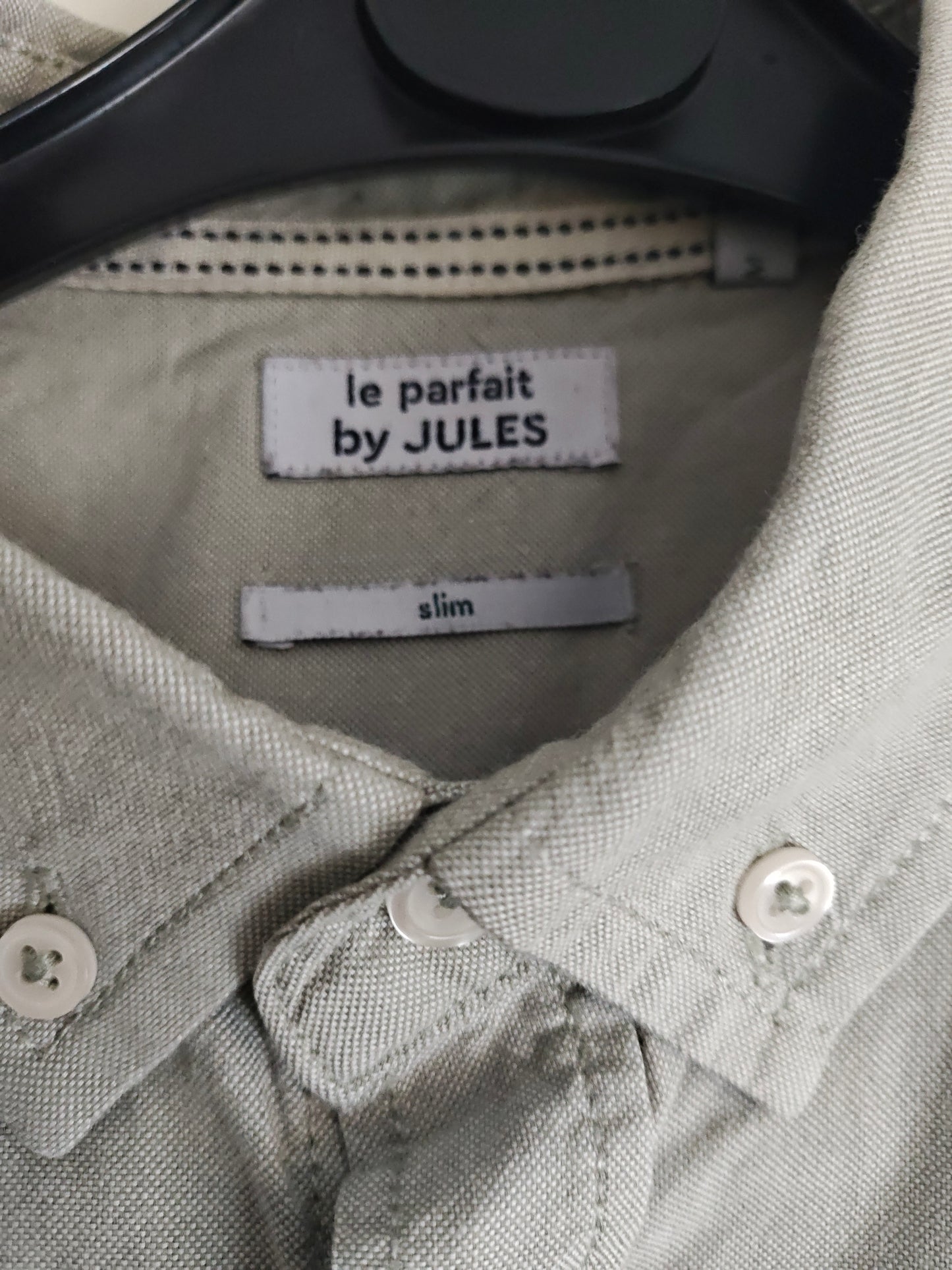 Chemise oxford verte