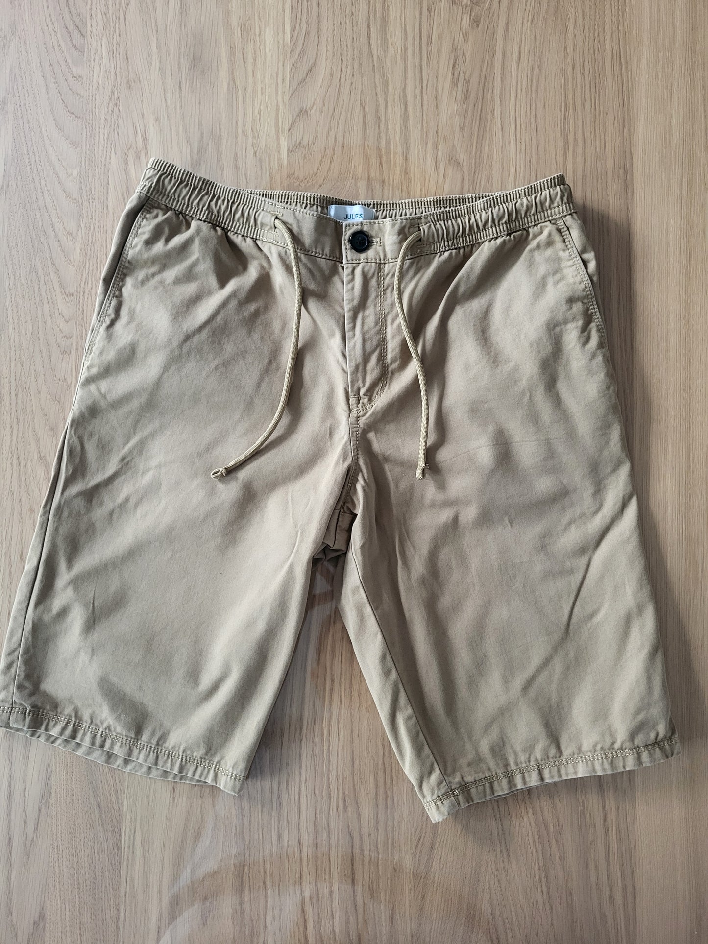 Bermuda chino taille élastiquée