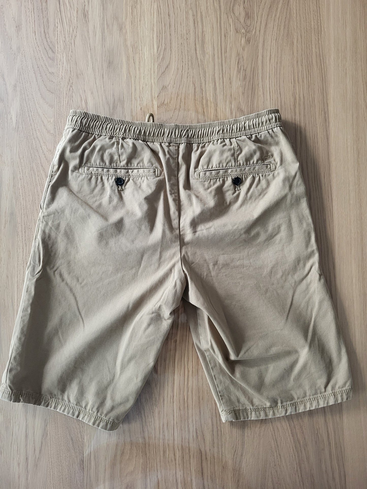Bermuda chino taille élastiquée