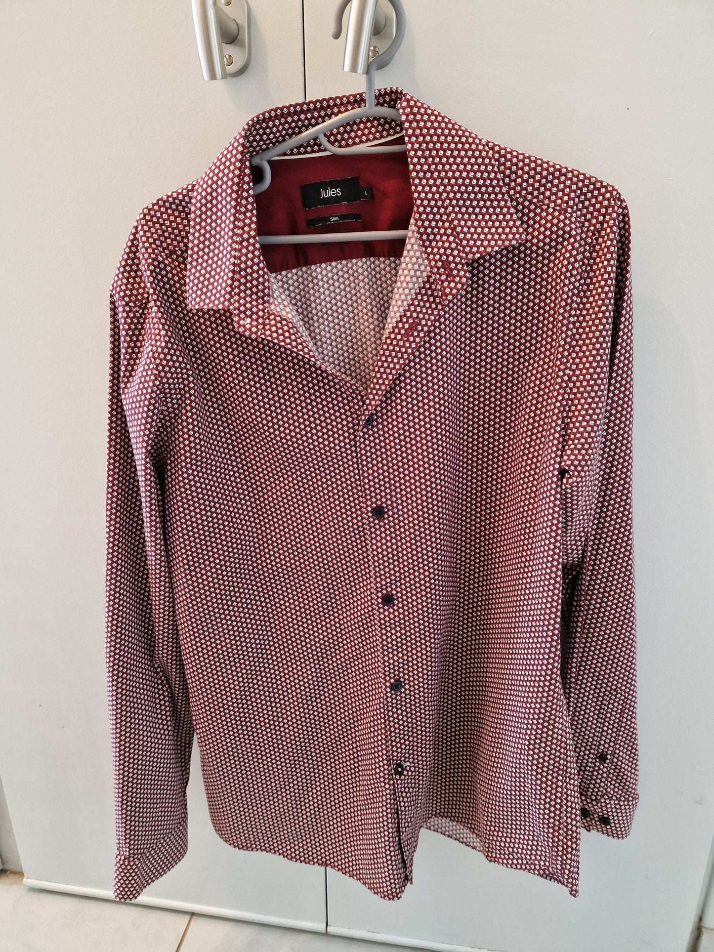 Chemise à motifs