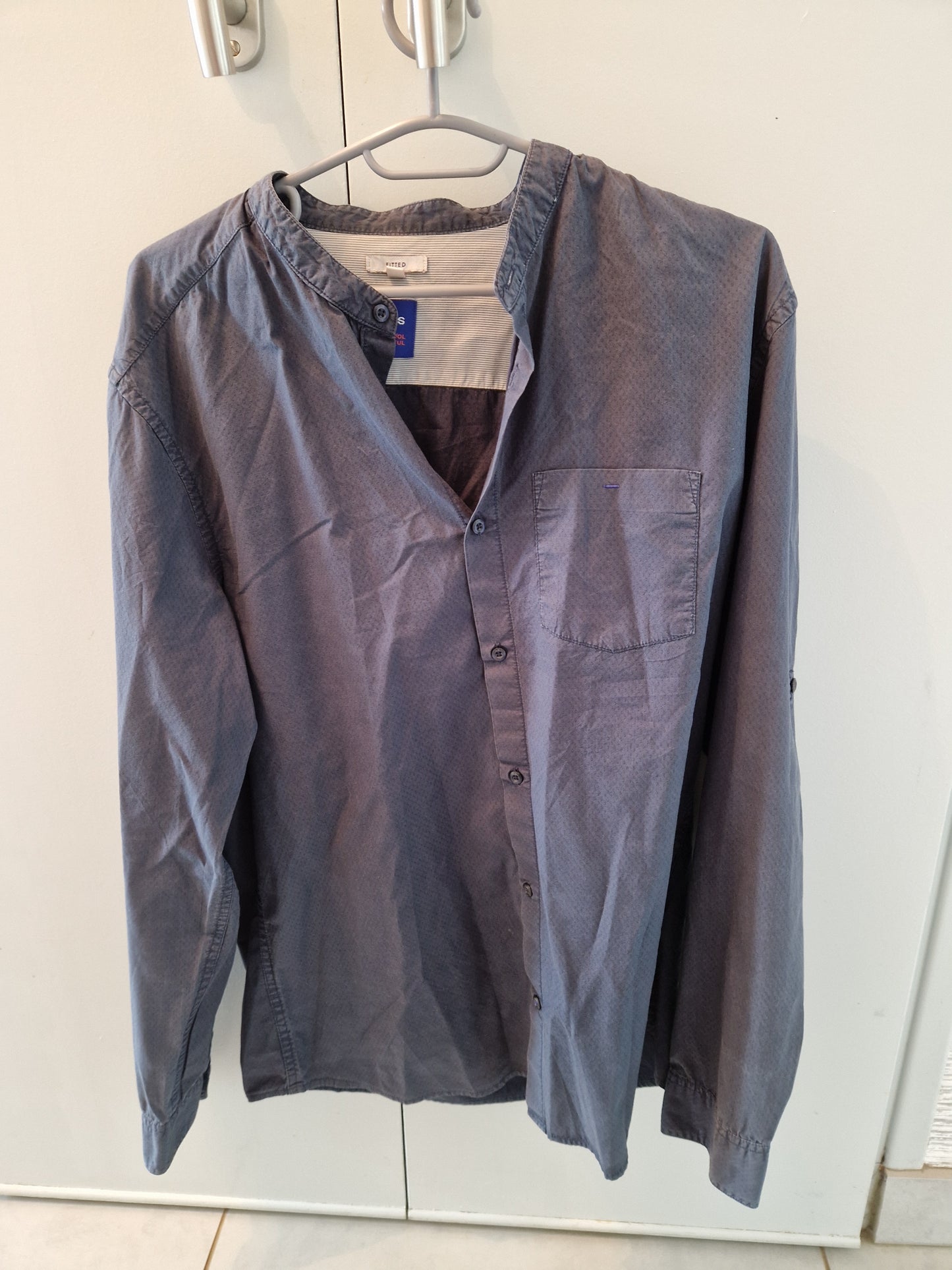Chemise bleue