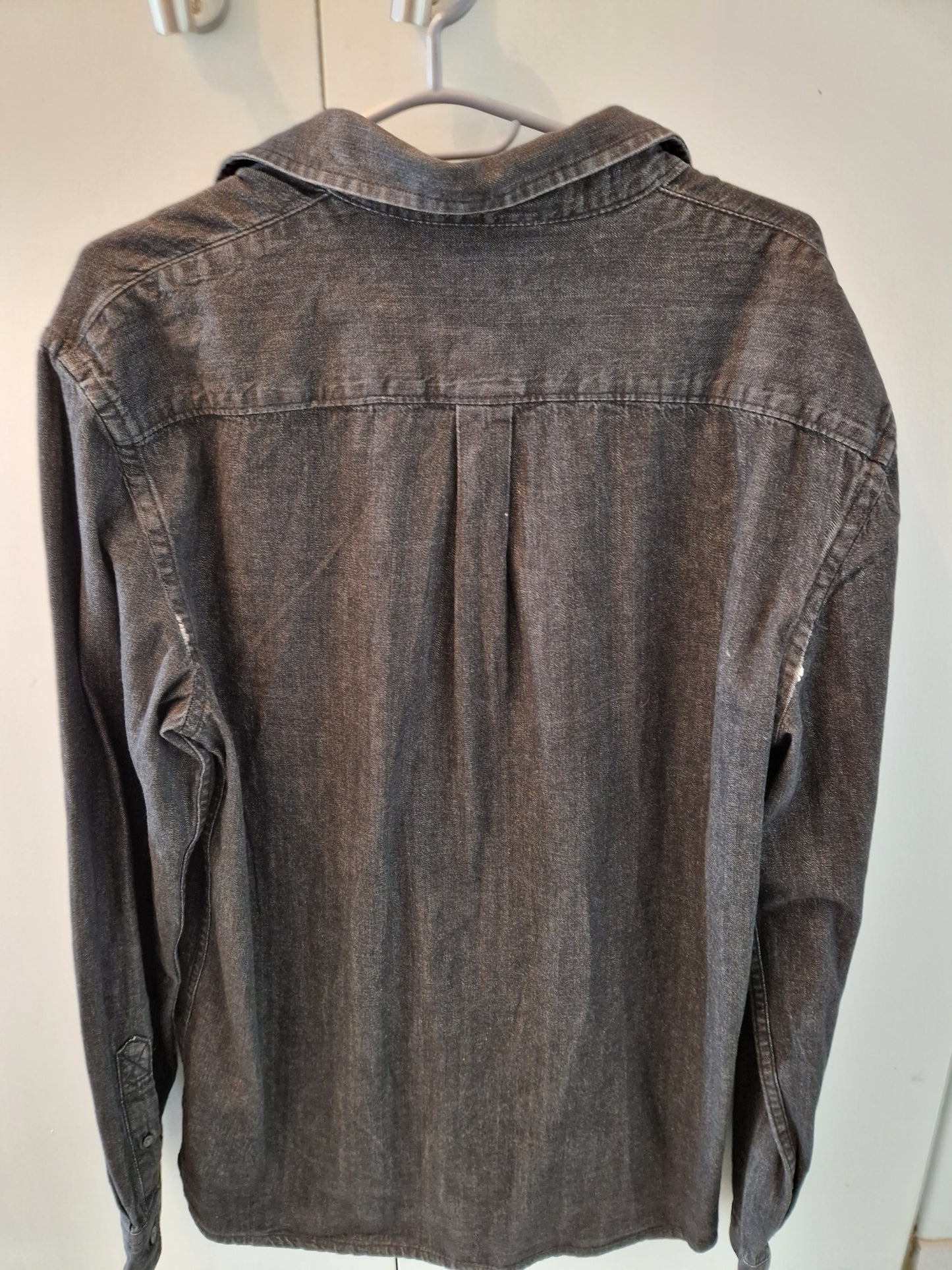 Chemise en jean noir