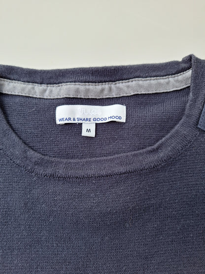 Pull patch épaules