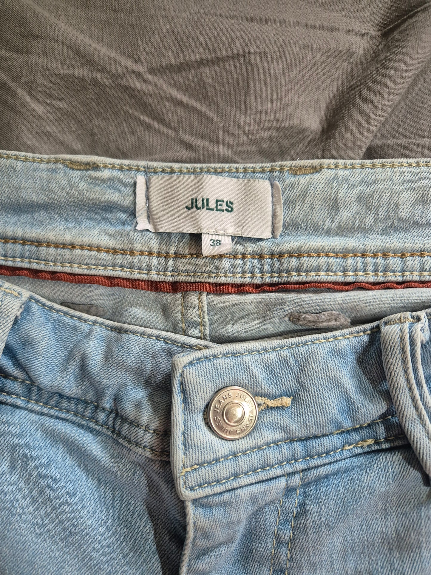 Bermuda en jean urbanflex en polyester recyclé